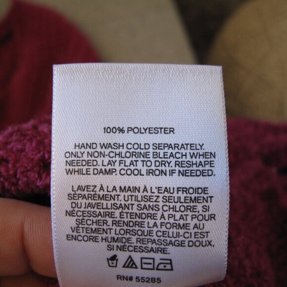 EXPRESS Hot Pink Chenille Sweater - Picture 7 of 8